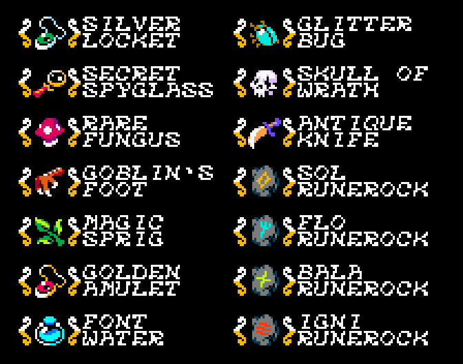 Various NES styled items